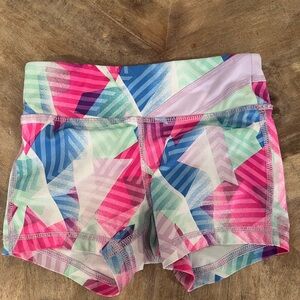 Colorful Geometric Women's Shorts